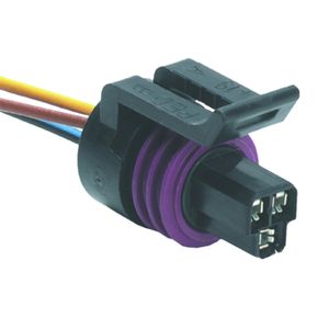 Chicote Reparo  Vw Pressostato(3 Vias) (porta Fêmea) (cabo 15 Cm) (terminal 1.6 Mm) /ford /fiat /gm