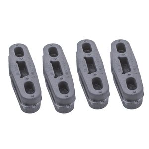 4x Coxim Escapamento  Kadett Traseiro Silencioso /monza /ipanema /corsa Pick Up AUTOLUC COXIM ESCAP.