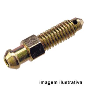 10x Parafuso Sangrador  Fusca M6x1x28 /kombi /brasilia /variant FORTEC LC597015