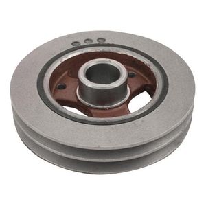 Polia Girabrequim  Omega Motor 4 /6 Cilindros(antivibratória Damper) (2 Canais) (com Direção Hidrául