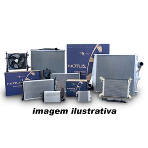 Radiador  Gol Motor 1.0 /1.6 Sem Ar (aluminio Mecanico) Manual (430x415x23) /voyage /fox /spacefox 1