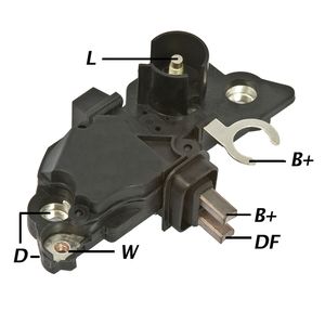 Regulador Voltagem  Fiesta Sedan Motor 1.0 /1.6 (14v Campo Positivo) /idea 1.4 /palio Weekend /1.5 /
