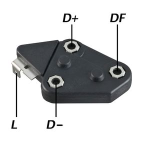 Regulador Voltagem  Kadett Todos 14v /65a Com Alternador Delco /arno (1 Terminal Curvo) /monza /chev