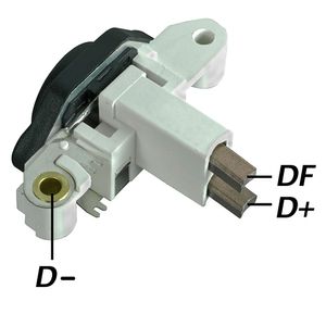 Regulador Voltagem  Vectra Motor 2.0 16v Cd /gls /gsiSem Acd (14v /120a Campo Positivo) /astra 1.8 /