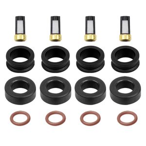 Reparo Bico Injetor  Camry (multi Point) (8 Aneis Fixação – 4 Superiores /4 Inferiores) (4 Filtros)