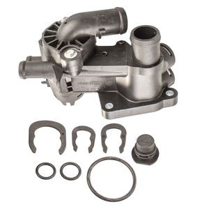 Válvula Termostática  Gol (g2Special) Motor 1.0 At 16v Com Ar (kit= Carcaça Plástica + Valvula Anéis