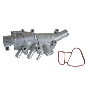 Válvula Termostática  Ka Motor 1.0 8v Zetec Rocam(kit Carcaça Alumínio + Sensor Válvula) (100 º) /co