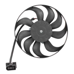 Eletroventilador Radiador  Crossfox Motor 1.6 Com Ar (9 Pas290mm Hélice Eixo 8mm Aspira Diam.mtr. 82