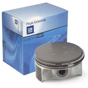 Pistão 0 50 1.4 Flex Com Pino + Anéis Onix /prisma Peças Genuínas GM 24580037