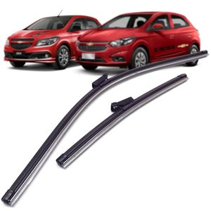 Par Palhetas Slim Blade Dianteira 24/14 Polegadas Onix /prisma /onix Joy Plus Dyna SD6