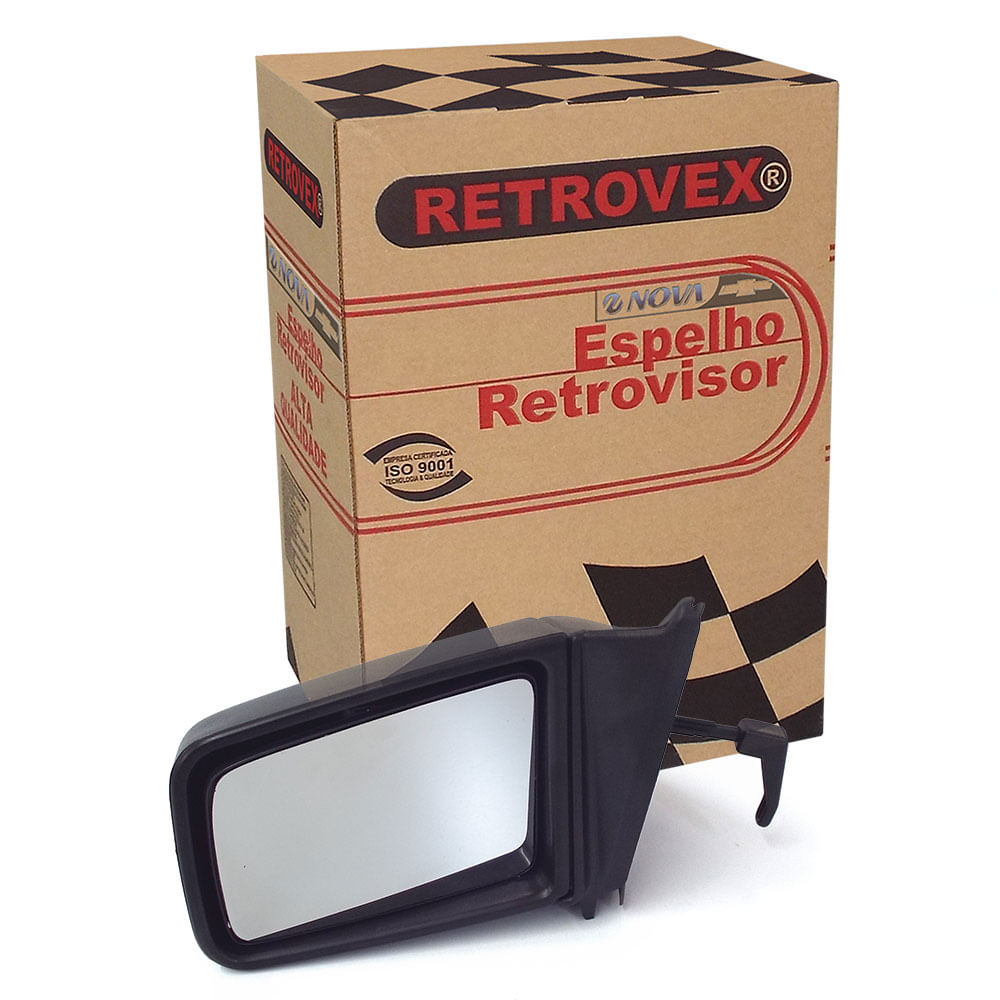 Espelho Retrovisor Lado Esquerdo Com Controle Kadett Retrovex RX2213